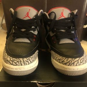 Jordan 3 Retro Black Cement (2017) (Used w/Box)